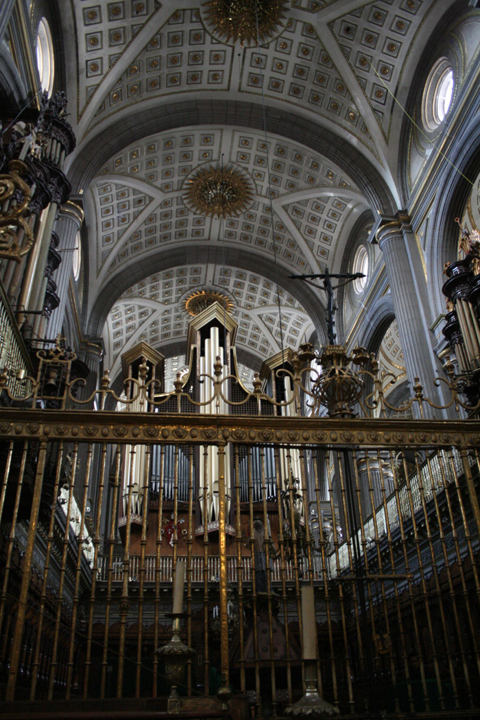 Interior de la Catedral de Puebla