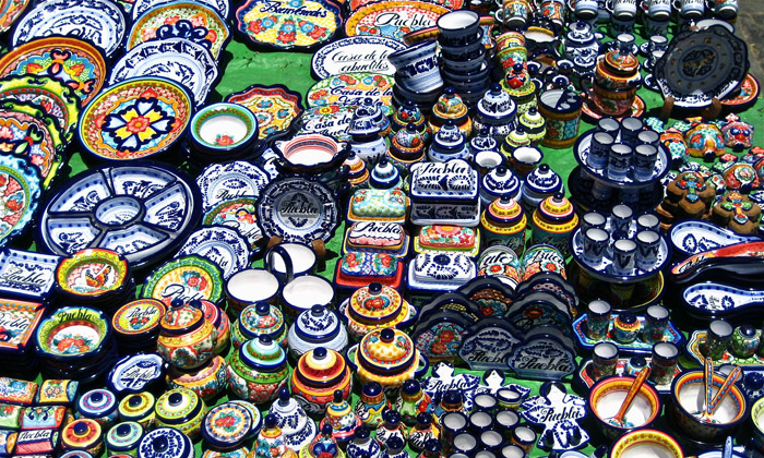 Piezas de cerámica de talaveraPiezas de cerámica de talavera